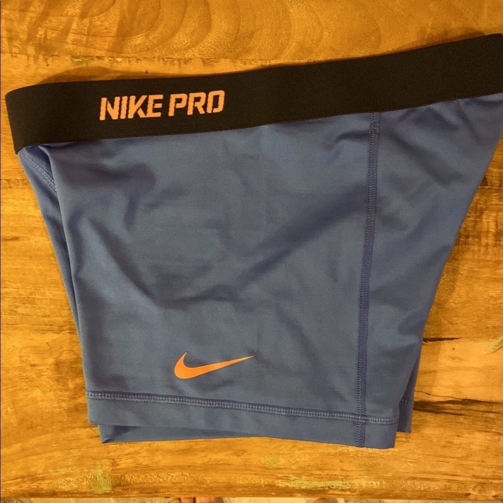 Nike Pro Blue Athletic Shorts